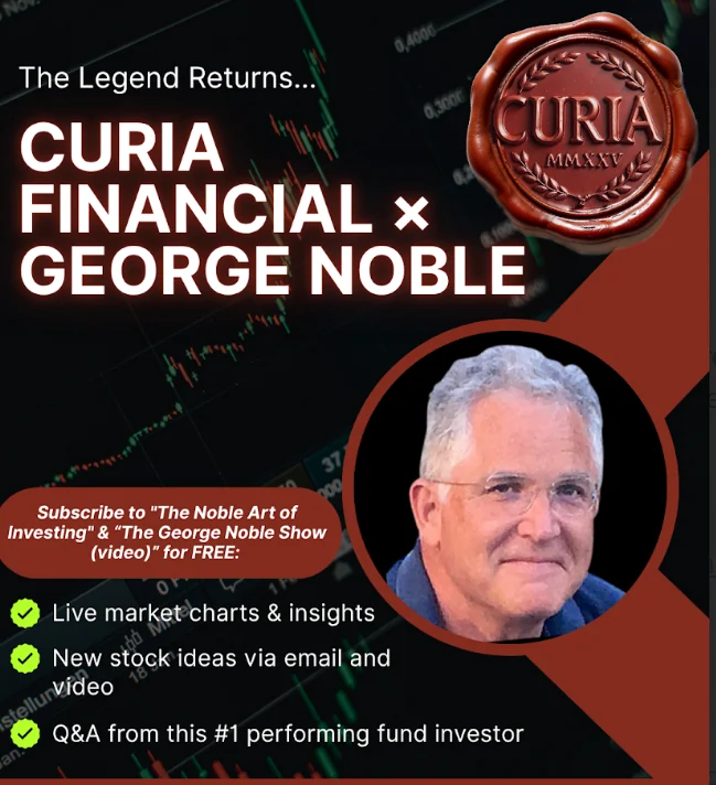 The Legend Returns... Curia Financial x George Noble
